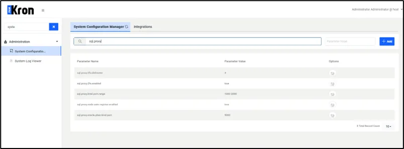 System Configuration Manager