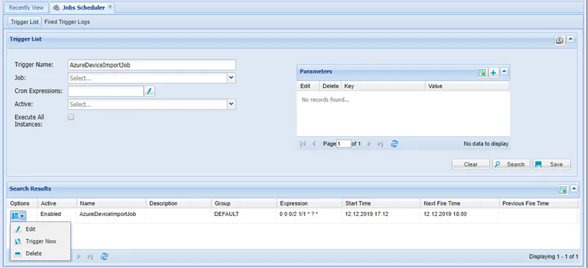 Azure Device Import Job Manually Trigger Azure Device Import Job Manually Trigger