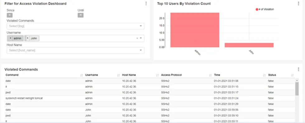 Access Violation Report