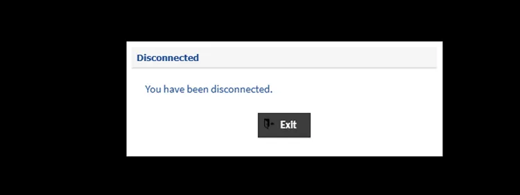 Admin Kill session Message Admin Kill session Message