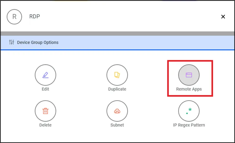 Allow Remote App Allow Remote App