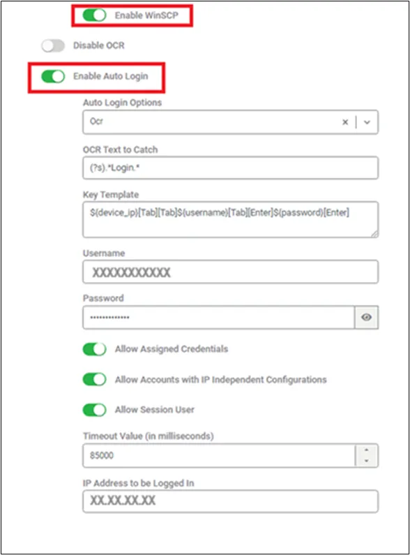 Allow Remote App Window