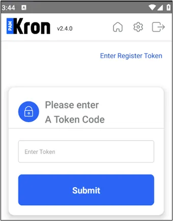 Token mismatch 