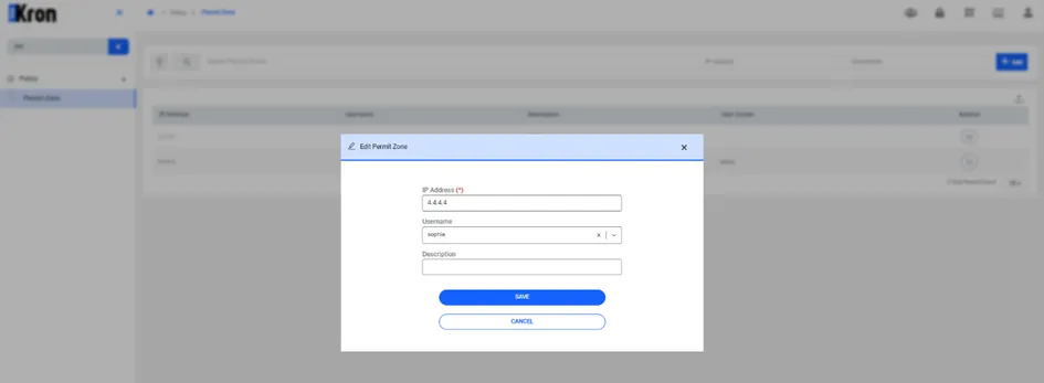Add Permit Zone