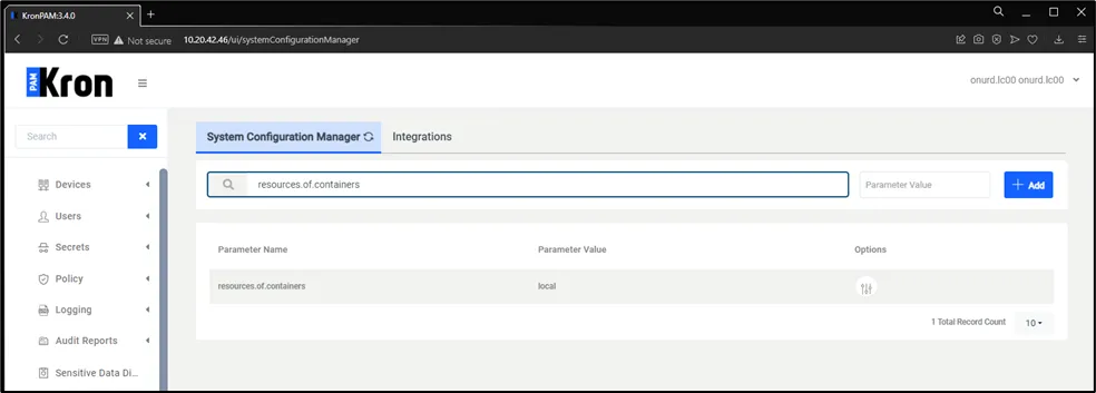 Selecting Host/s for Containers