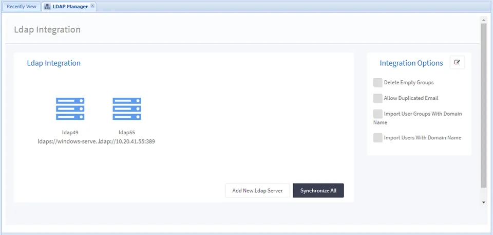 LDAP Integration