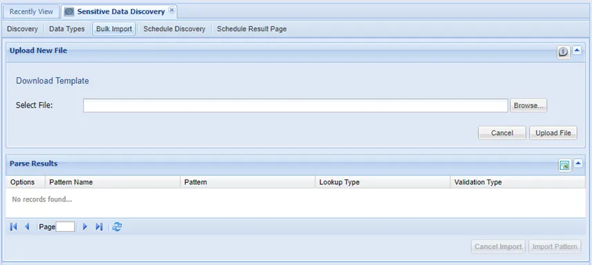 Bulk Data Types Import Bulk Data Types Import