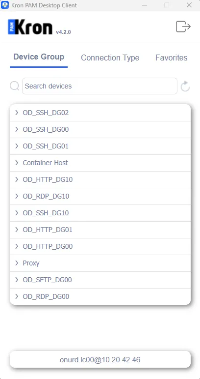 Double-click the Web Server IP address to open up an HTTP/HTTPS session