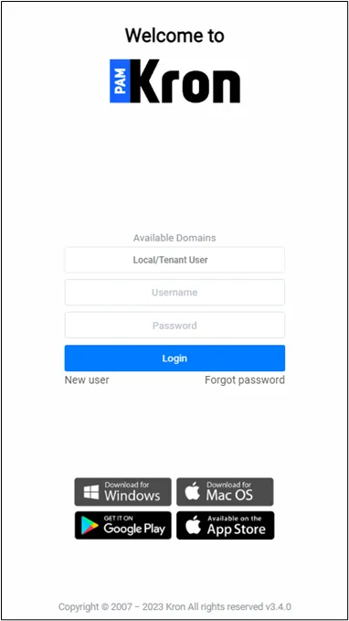 Select the domain for AD users Select the domain for AD users