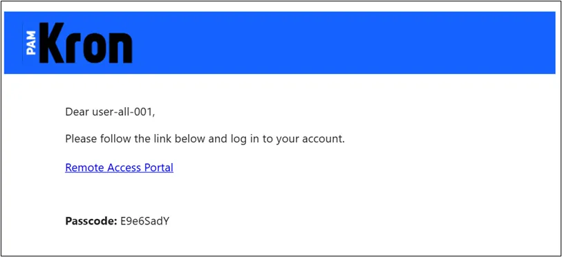 E-mail Example for the invitation E-mail Example for the invitation