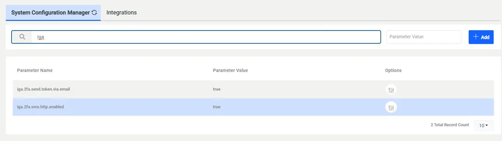 Email Settings for MFA Email Settings for MFA