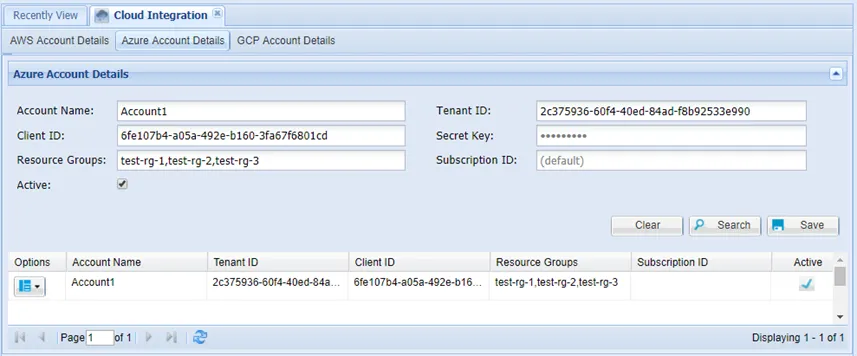 Azure Accounts