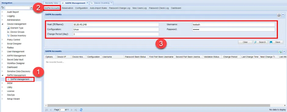 SAPM Accounts
