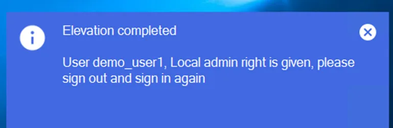 Prompt appears when approval is approved Prompt appears when approval is approved