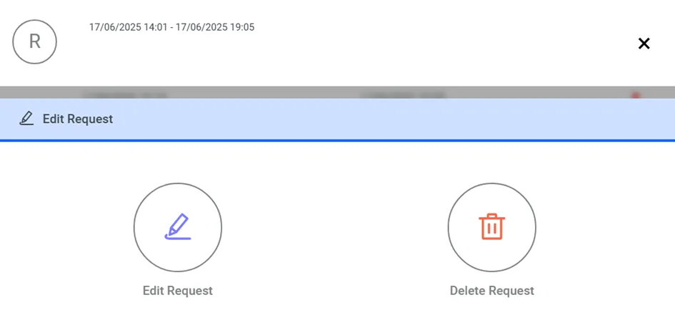 Editar o eliminar solicitud de RPAM Editar o eliminar solicitud de RPAM