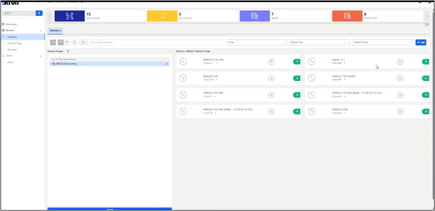 Device Group Inventory