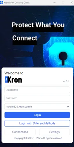 Login with Different Methods