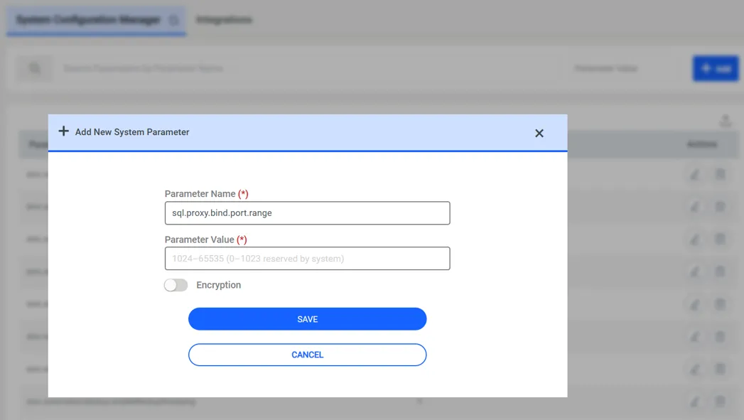 Puerto de enlace de SQL Proxy