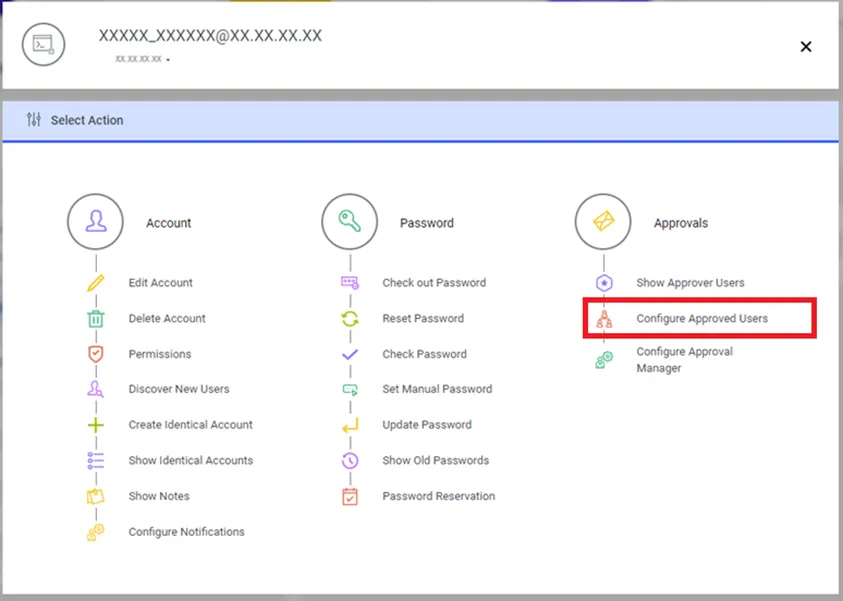 Configure Approved Users Configure Approved Users