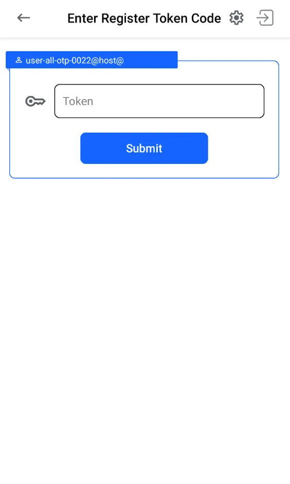 OTP Required for OTP-enabled users OTP Required for OTP-enabled users