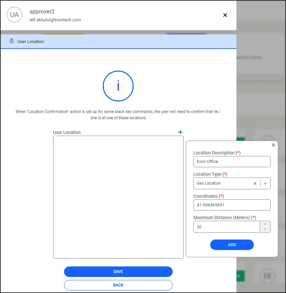 Geolocation Configuration for Authorization Geolocation Configuration for Authorization