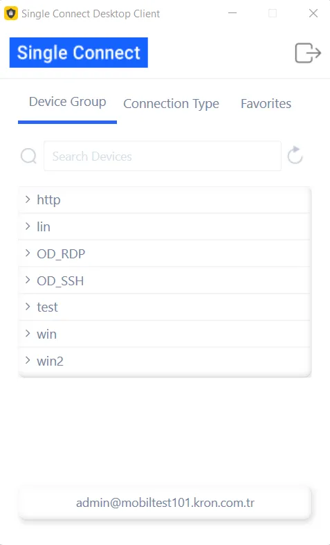 Device Groups List