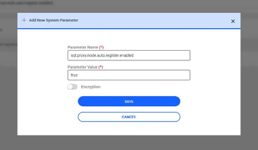 Pasos para habilitar el registro automático en el administrador de configuración del sistema