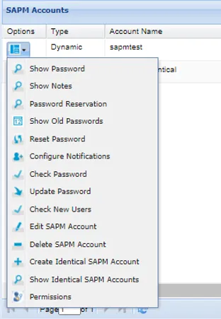 SAPM Account with Full Control