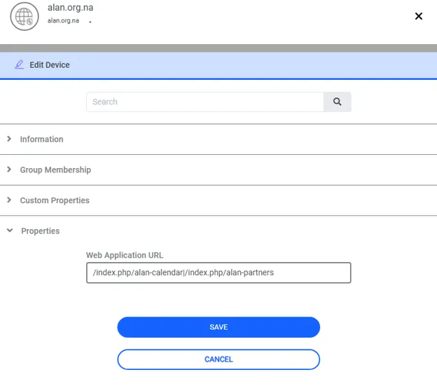Multiple Login Definition of Device Properties that Enables Kron PAM Desktop Client Application Access