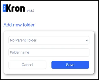 Add New Folder
