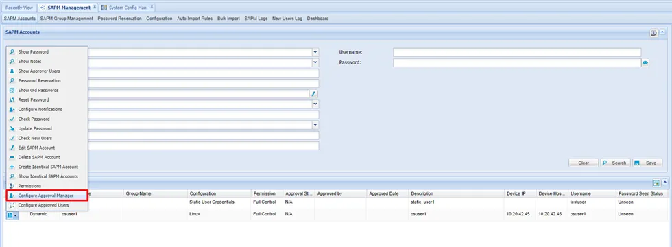Assigning a Manager to an Account