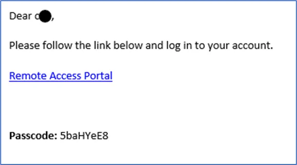 Mail Example for invitation