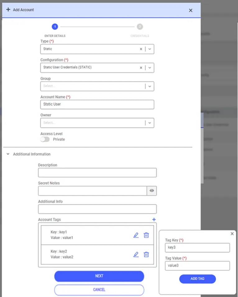 Account Tags Account Tags