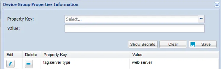 AWS Device Group Tags AWS Device Group Tags