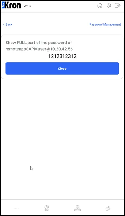Show Full Password