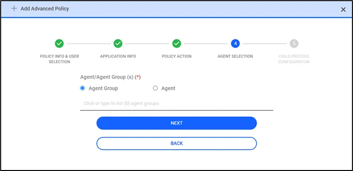 Agent Selection Agent Selection
