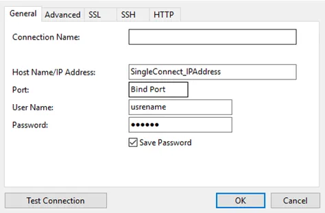 Connecting with SQL Proxy