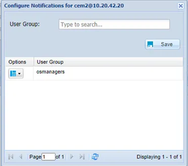 Configure Notifications for Account