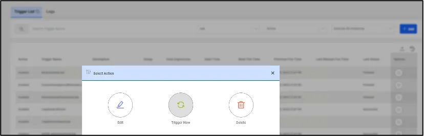 Trigger LDAP Device Import Job