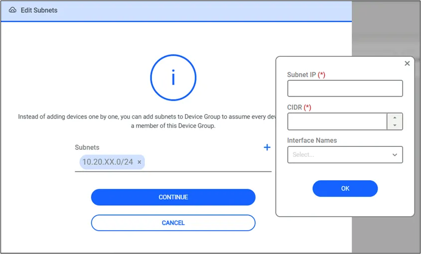Subnet Defining