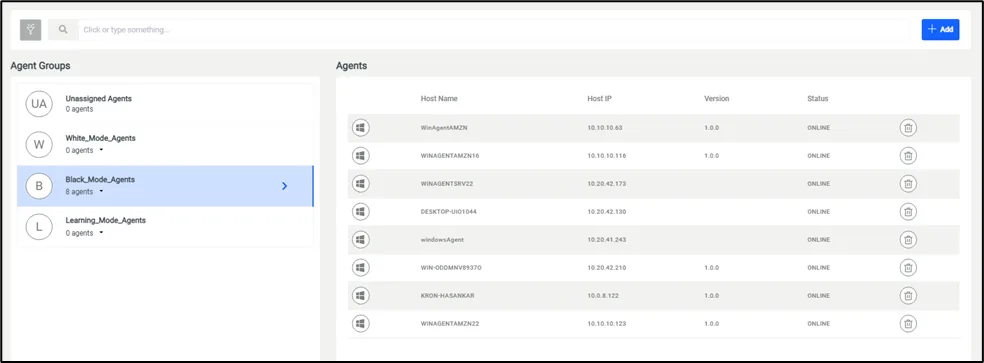 Agent Dashboard
