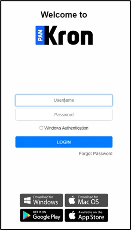 Windows Authentication Checkbox on WEB GUI