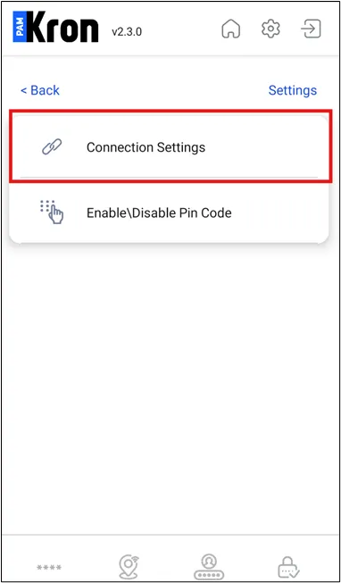 Connection Settings