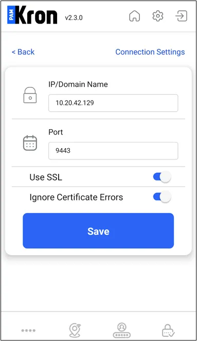 Connection Settings