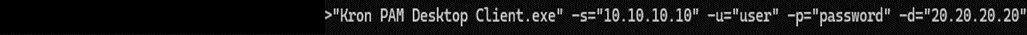 Starting Desktop Client from Command Line with Parameters Starting Desktop Client from Command Line with Parameters