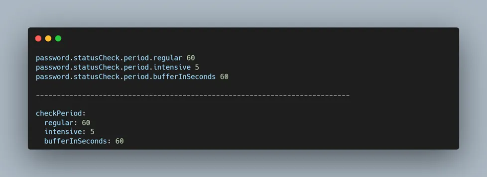 Password Status Check Password Status Check