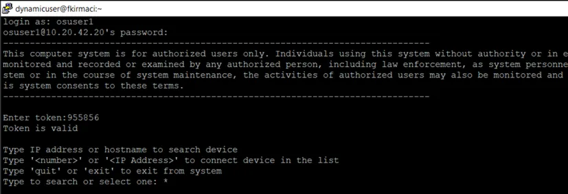 Enabling MFA to SSH Proxy