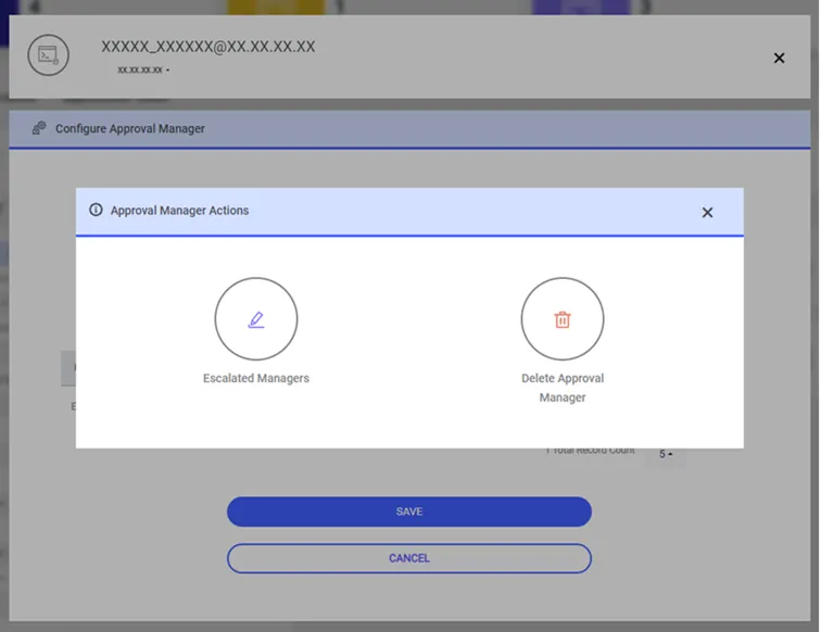 Configure Approval Manager Escalation Option