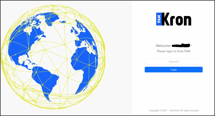 Portal Passcode Page