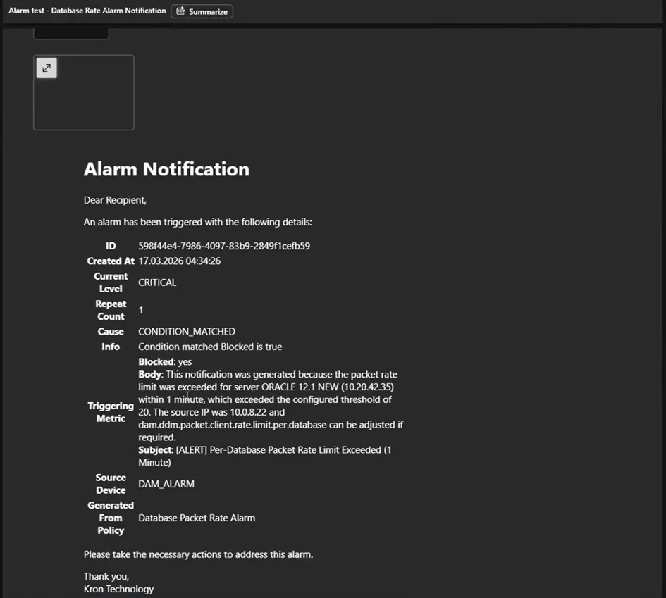Email Details